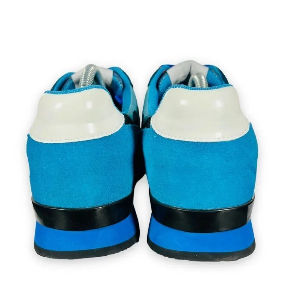 OPP France Lace-up Paint Sneakers 